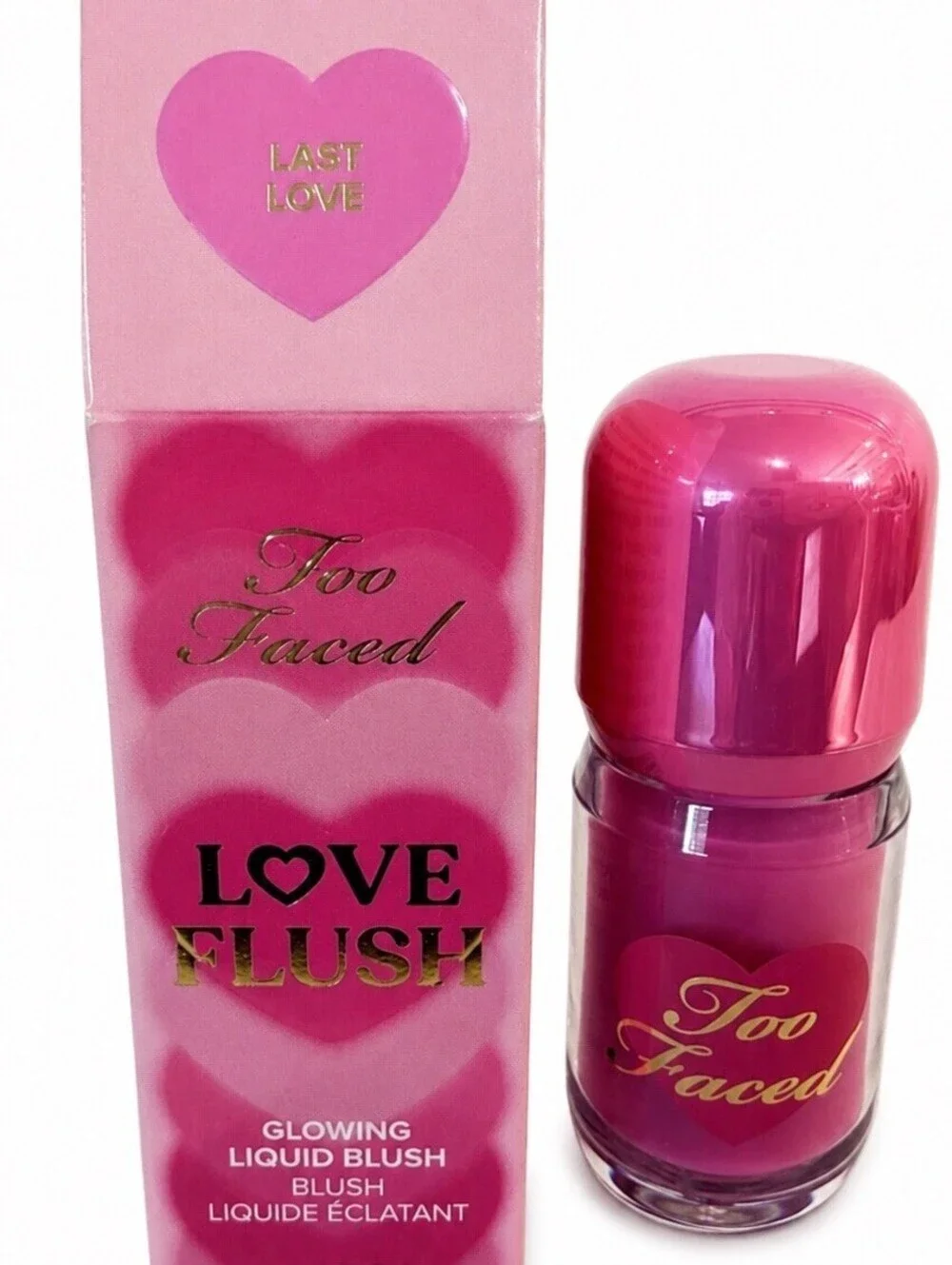 Too Faced Love Flush Glowing Liquid Blush Last Love 6mL 0.20oz New In Box